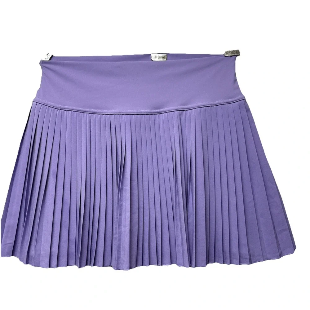 SANTINY Pleated Tennis Skirt for Women with Large Purple‎
